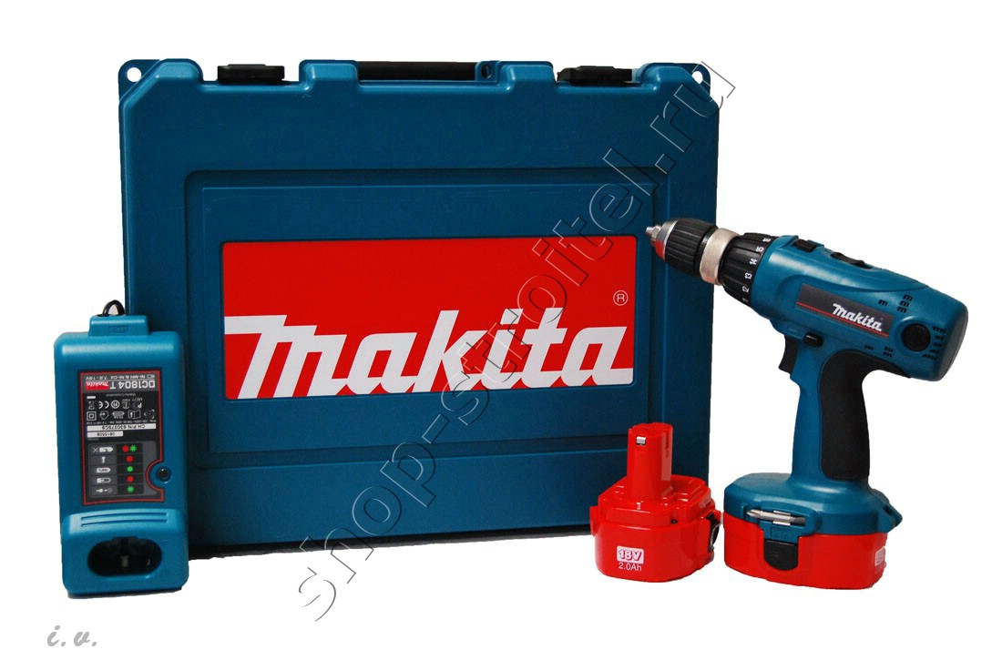 Увеличенная фотография Аккумуляторная дрель шуруповерт Makita 6347 DWAE